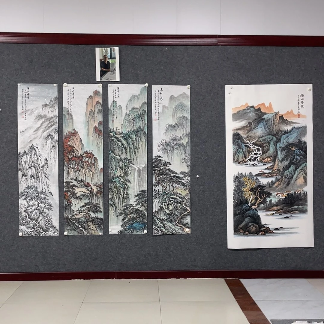 国画纯手绘国画作品