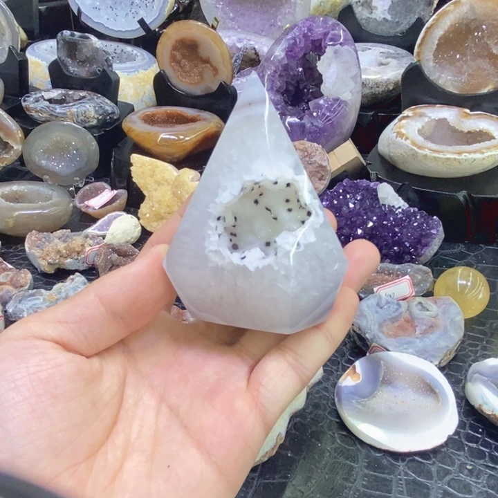 水晶珠宝半成品未镶嵌