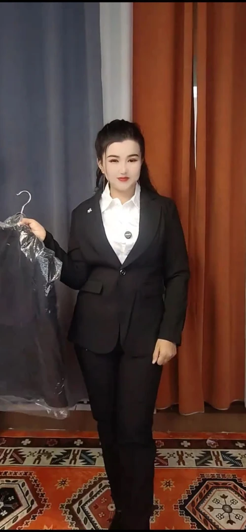 2025新款热卖网红时尚百搭休闲工装外套裤子两件套包邮