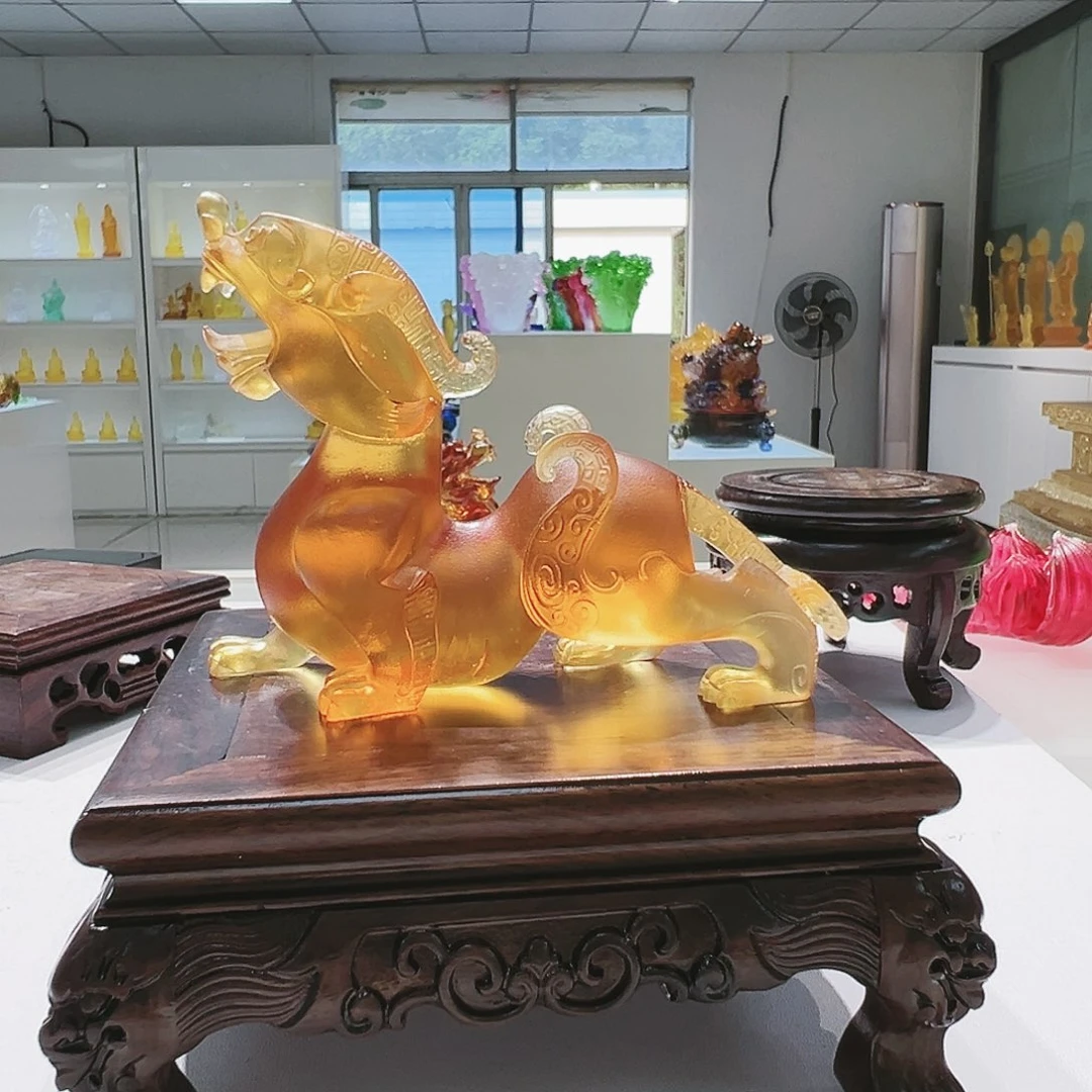 【闪购商品】手工艺品琉璃大***咯貔貅