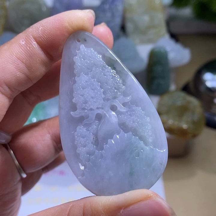 【闪购商品】颈饰未镶嵌翡翠山水