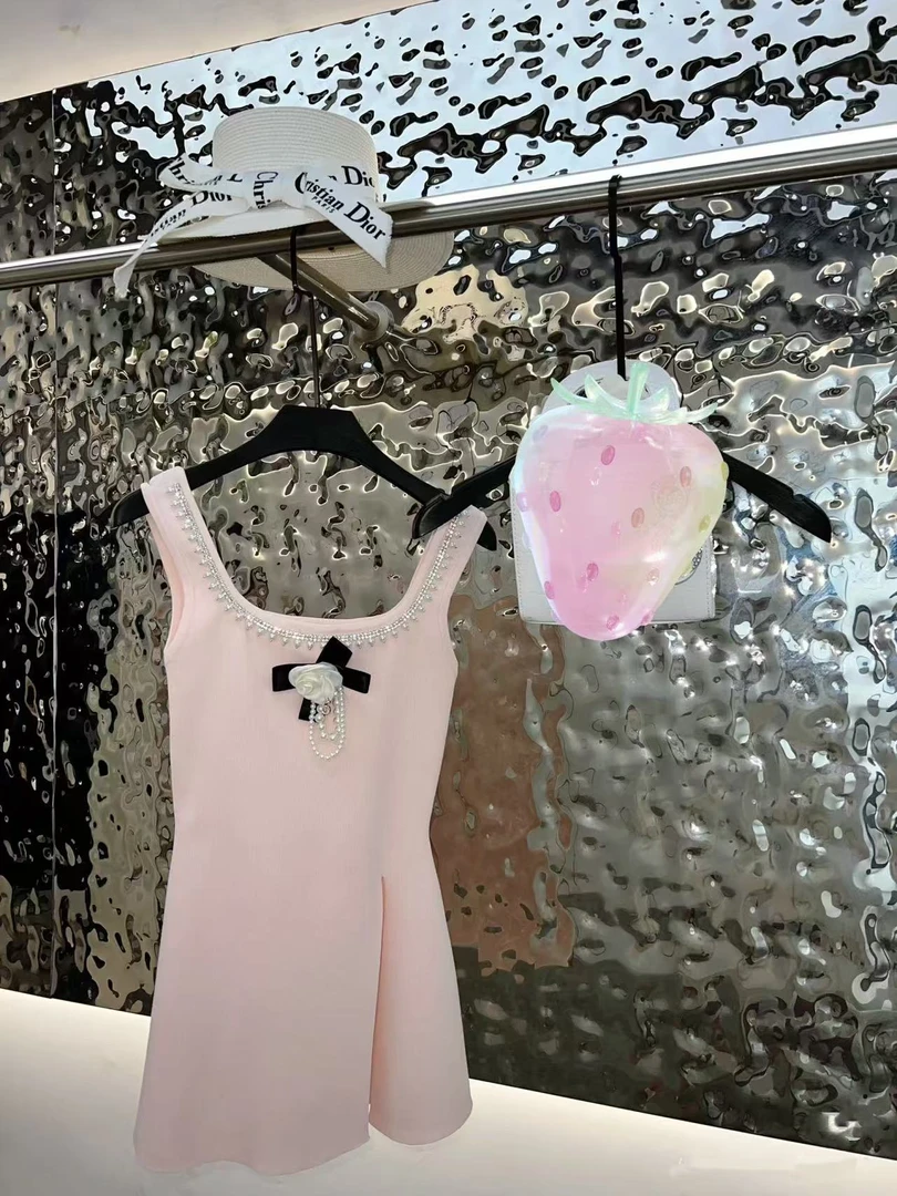 【大梵】轻奢小香风高定 2025夏季新款女装连衣裙 按照编号拍。