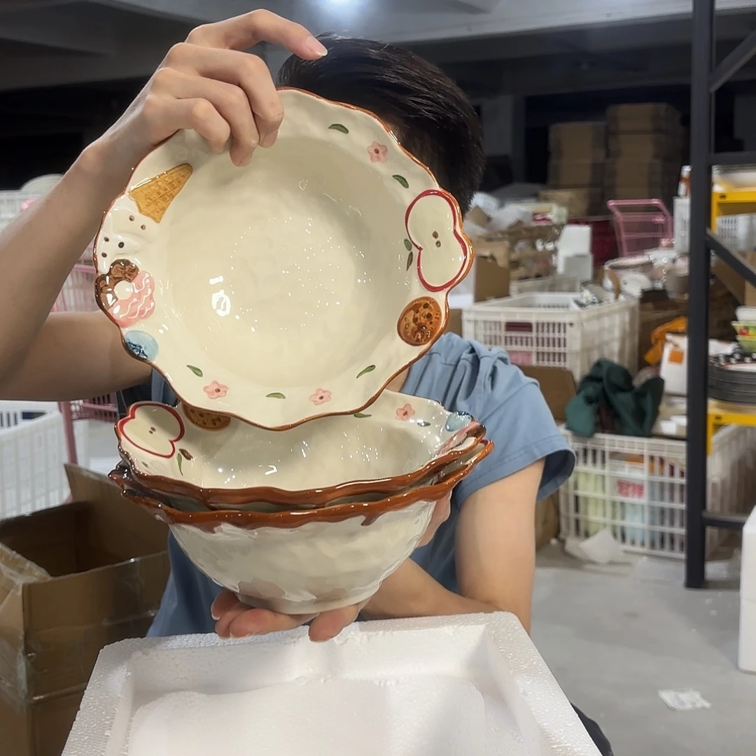 瓷微瑕陶瓷餐具釉下彩