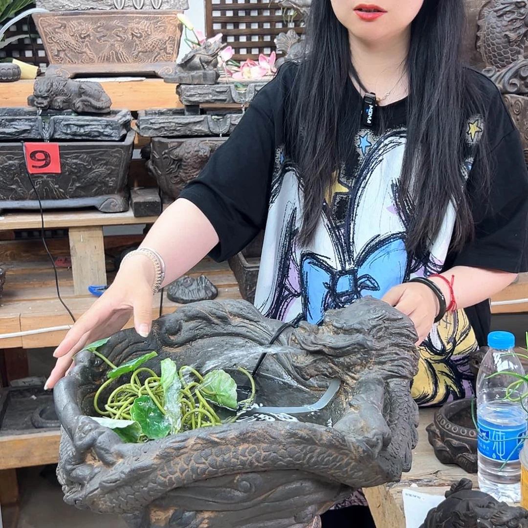 盘龙流水盆Y-079