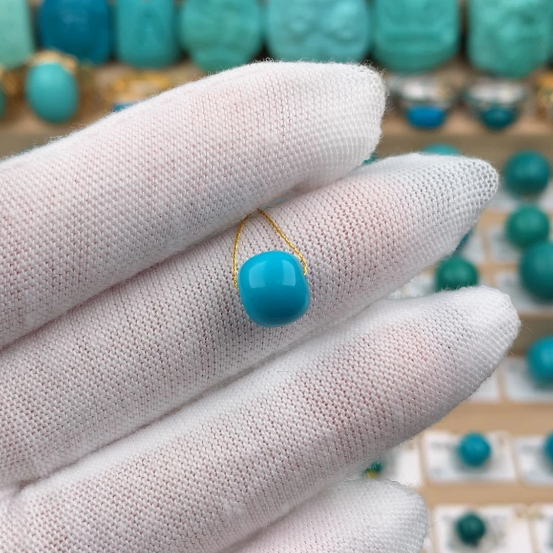 绿松石未镶嵌老型ღ****。