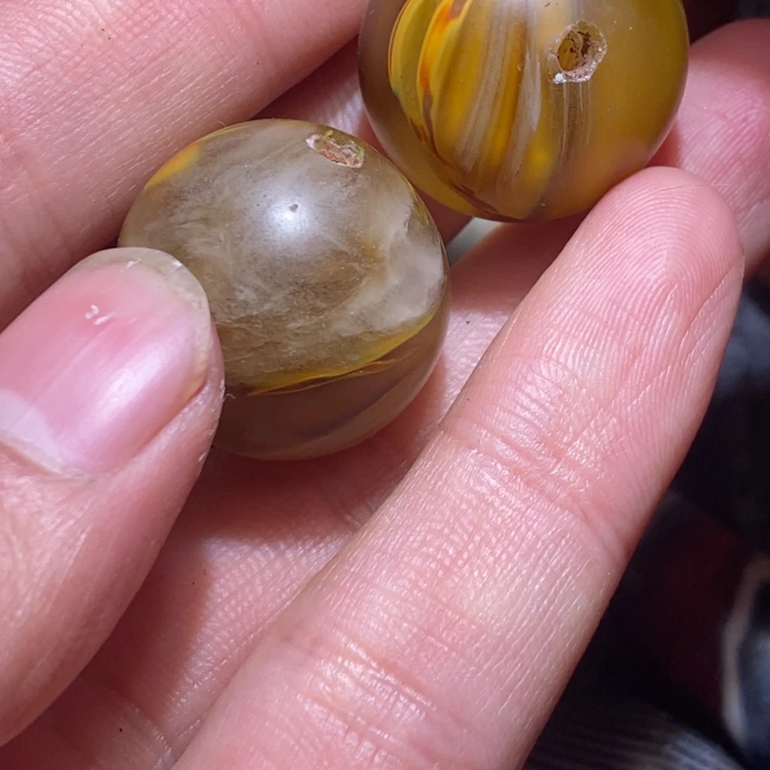 玛瑙/玉髓合金颈饰