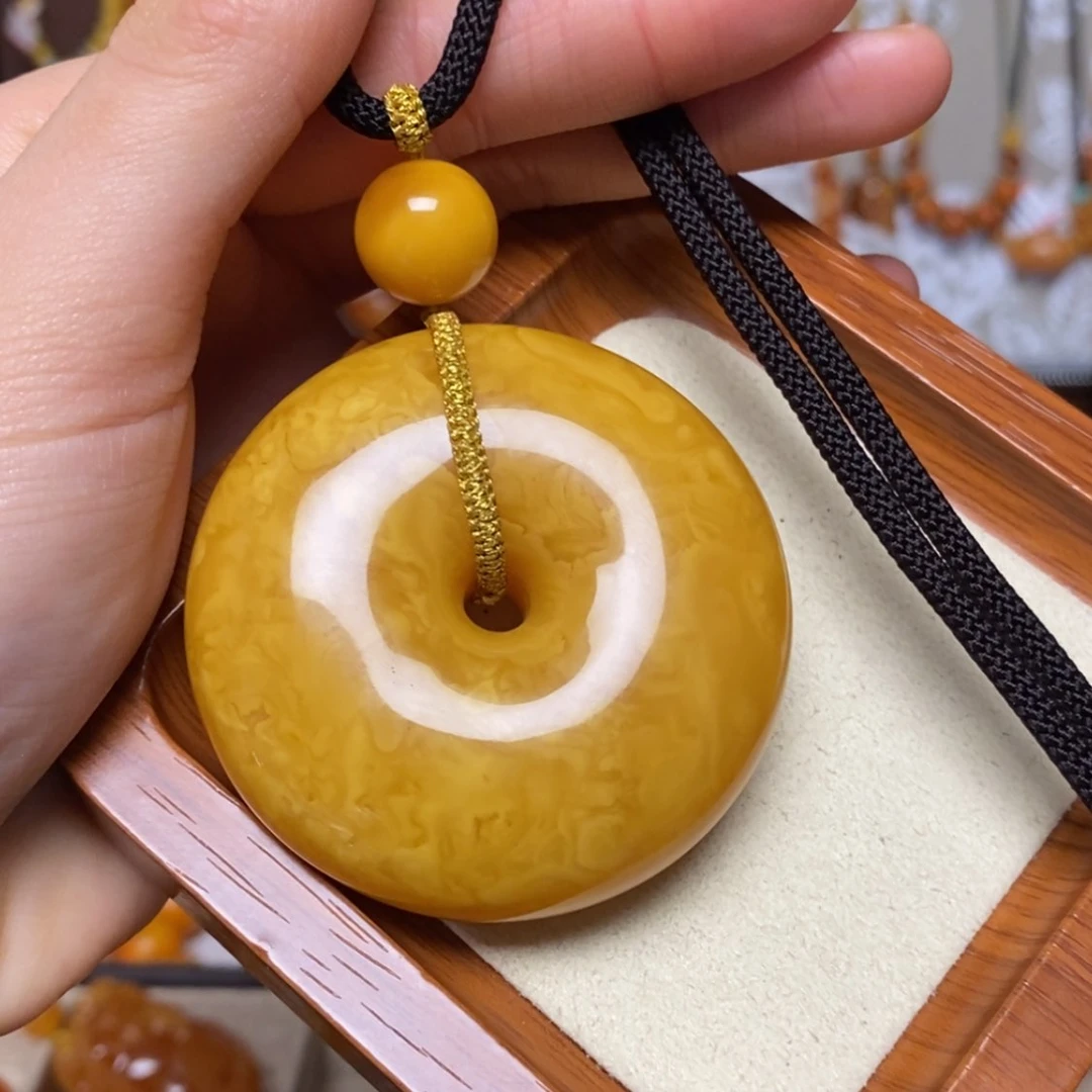 【闪购商品】蜜蜡颈饰未镶嵌项链