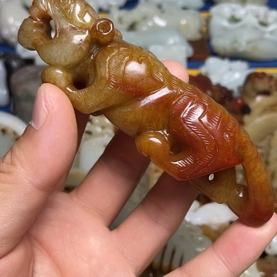 和***尘和田玉未镶嵌挂件