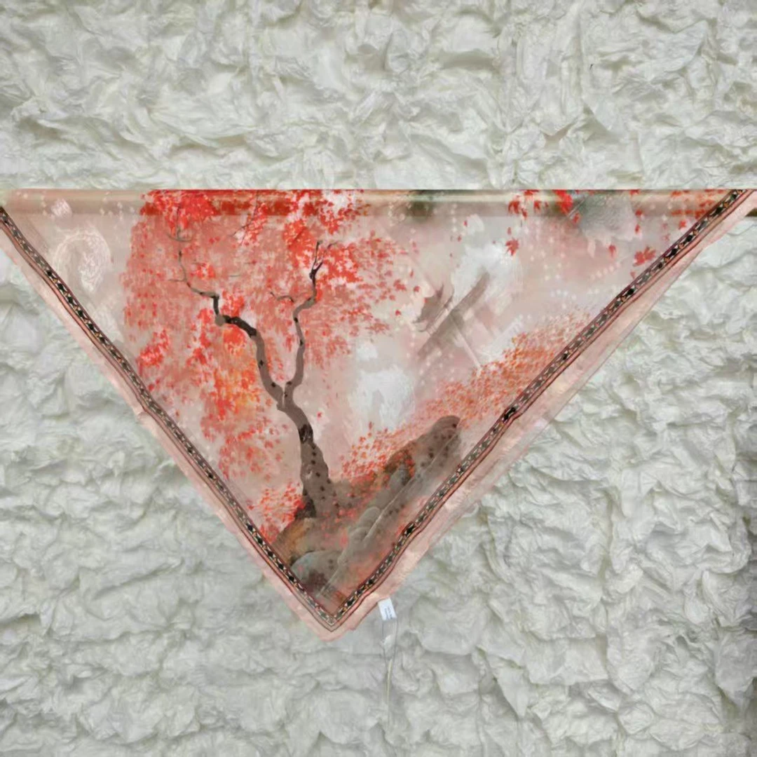 【丹枫映画】手工剪花款百搭围巾C125