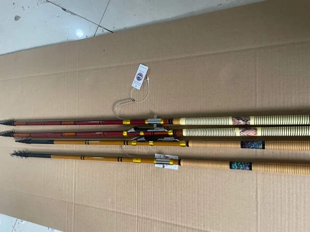 高碳超轻28钓盘车竿，溪流钓冲钓竿