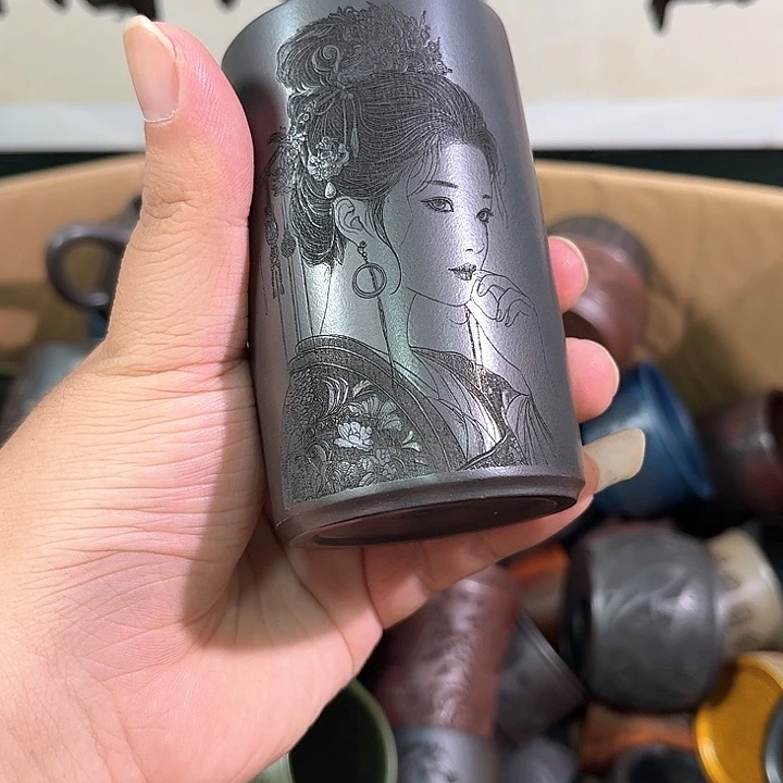 茶杯紫砂全手工紫砂主人杯