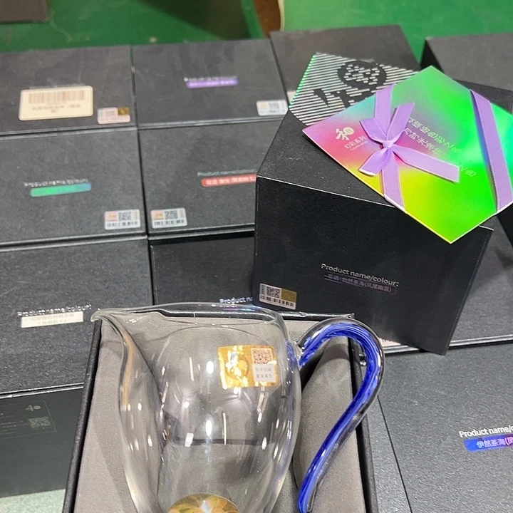 玻璃手工艺品禾器茶器现货现发