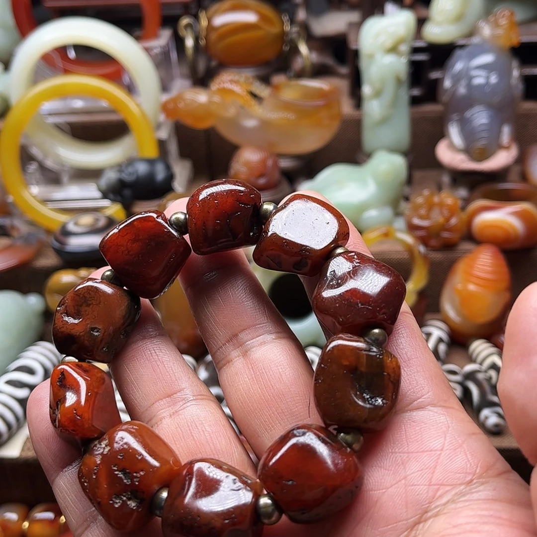 玛瑙/玉髓未镶嵌车挂