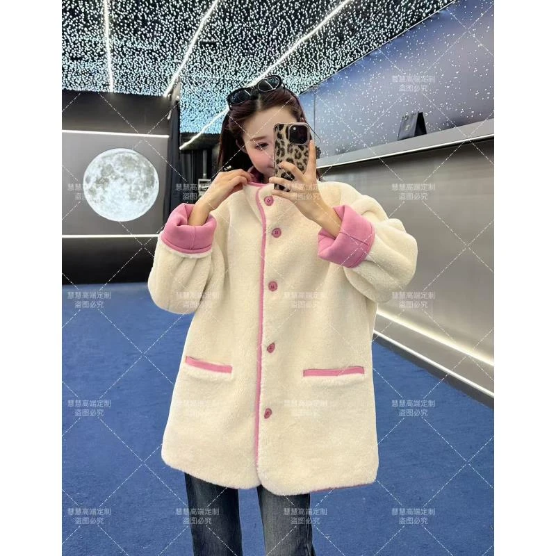 【慧慧】2024新款时尚百搭原创设计师 轻奢外套 6656