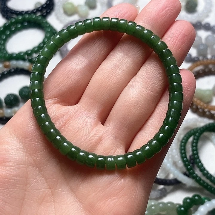 和田玉手链未镶嵌来****店