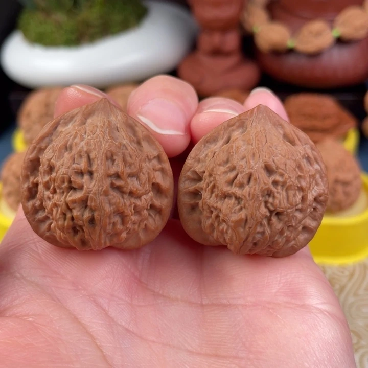 吊坠文玩核桃七步沟33.5