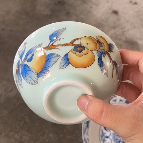 陶瓷5寸碗两个陶瓷