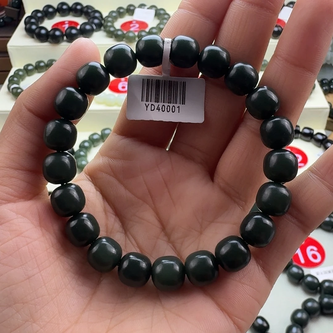 和田玉未镶嵌手串