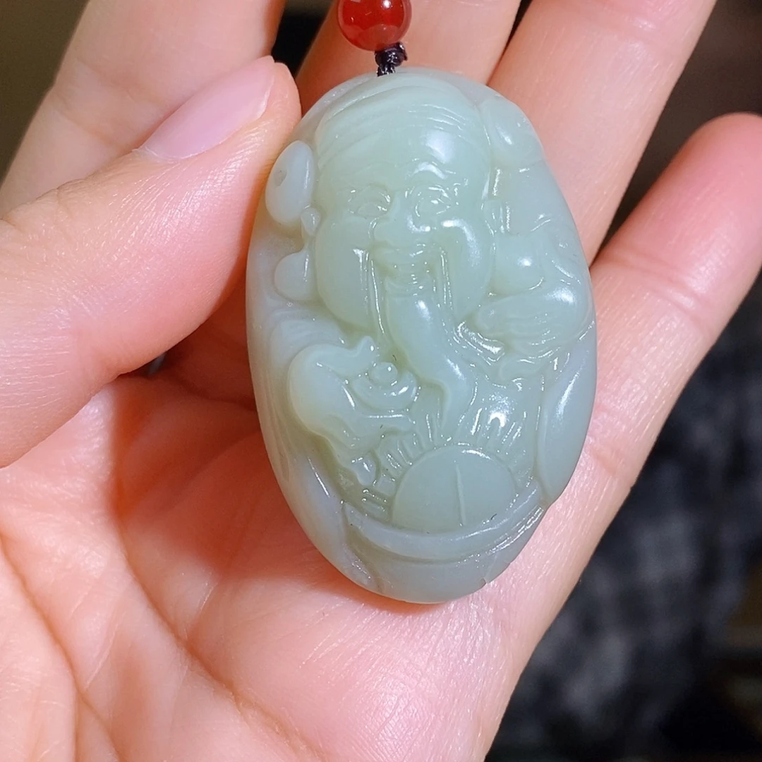 颈饰未镶嵌和田玉