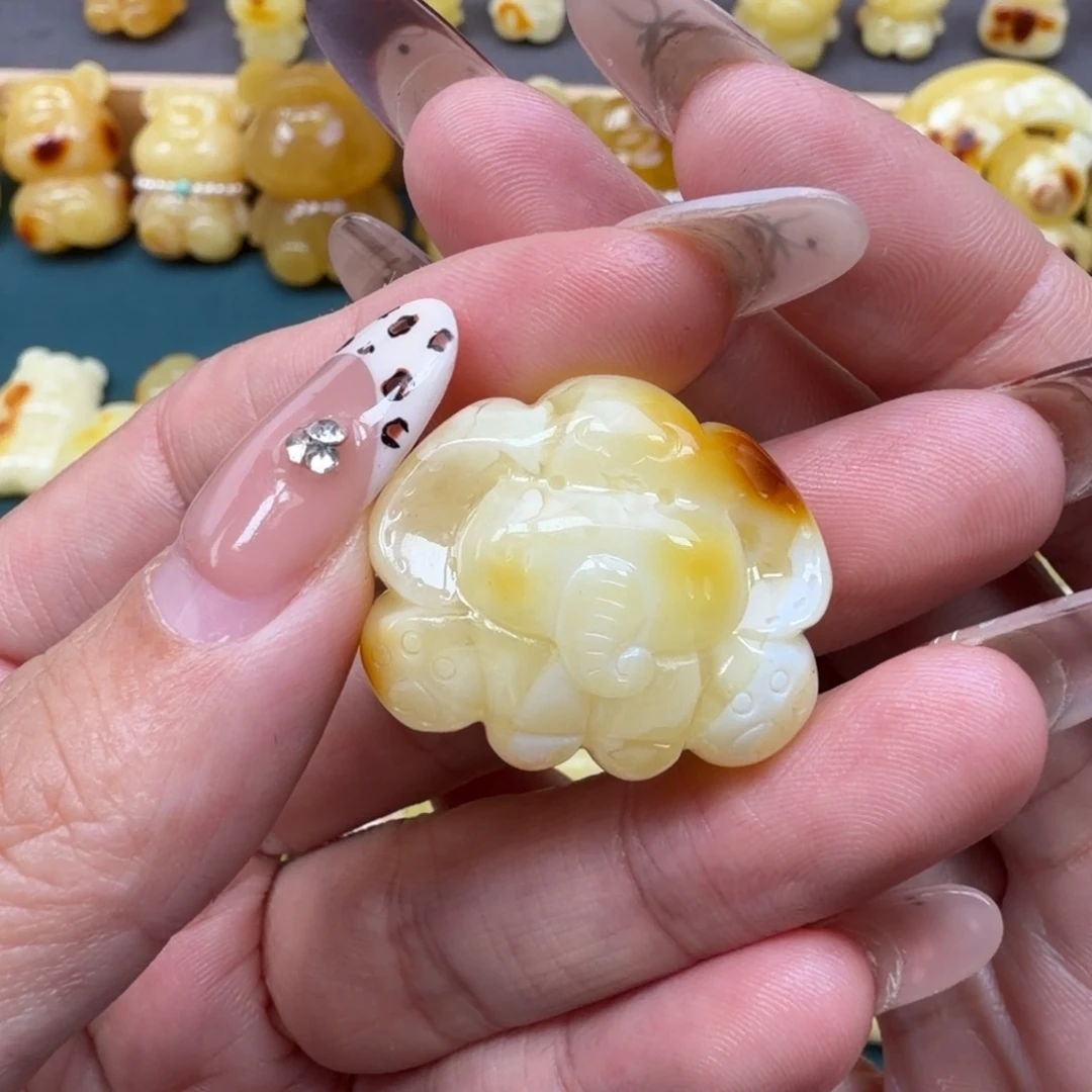 蜜蜡未镶嵌裸石蜜蜡