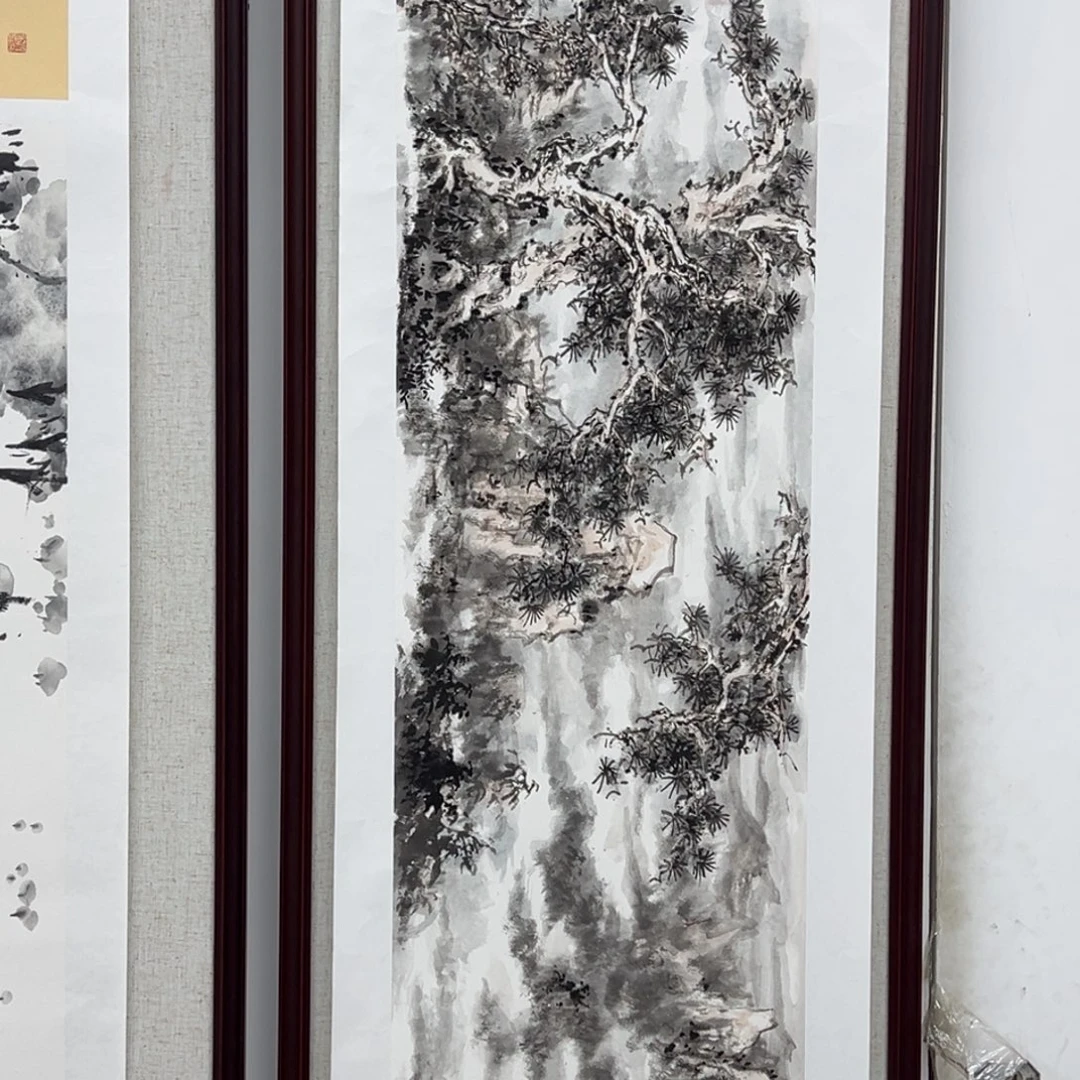 郭***鲁国画绘画作品多次参加全国