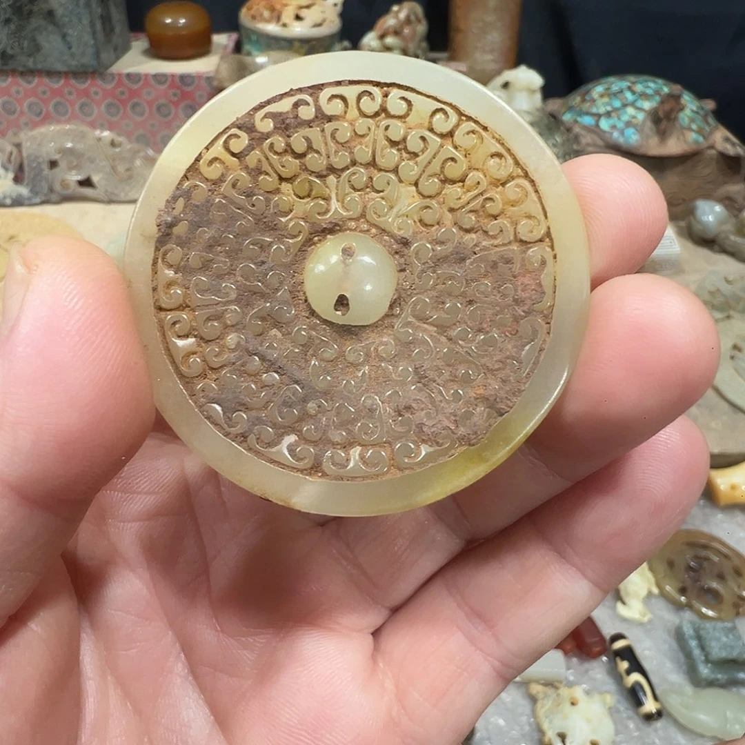 和田玉（糖玉）未镶嵌挂件