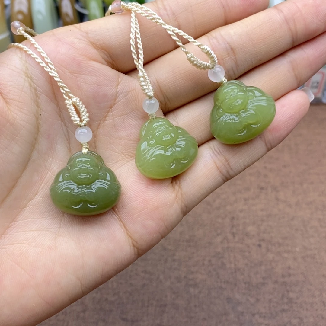 和田玉（糖玉）未镶嵌颈饰