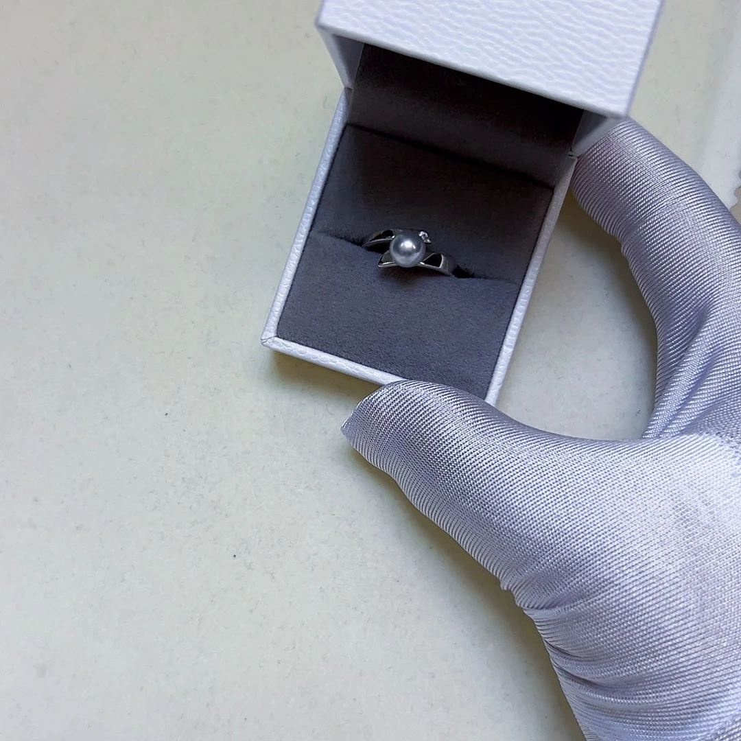 银S925镶嵌海水珍珠饰品