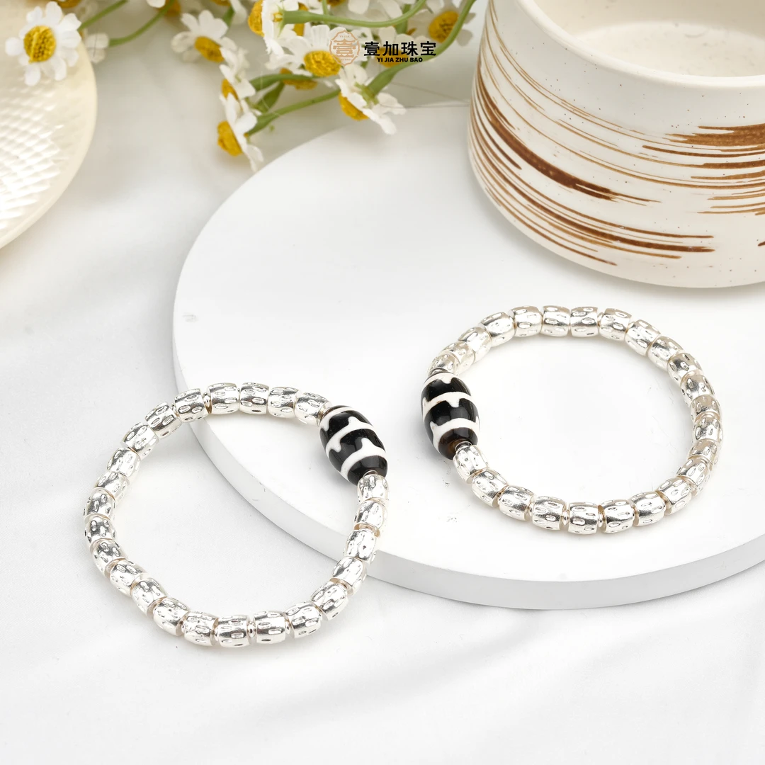 壹加林妹妹 | 玛瑙双牙牙手串多样性发其一