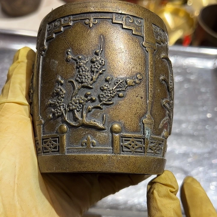 青*微瑕疵黄铜摆件工艺品