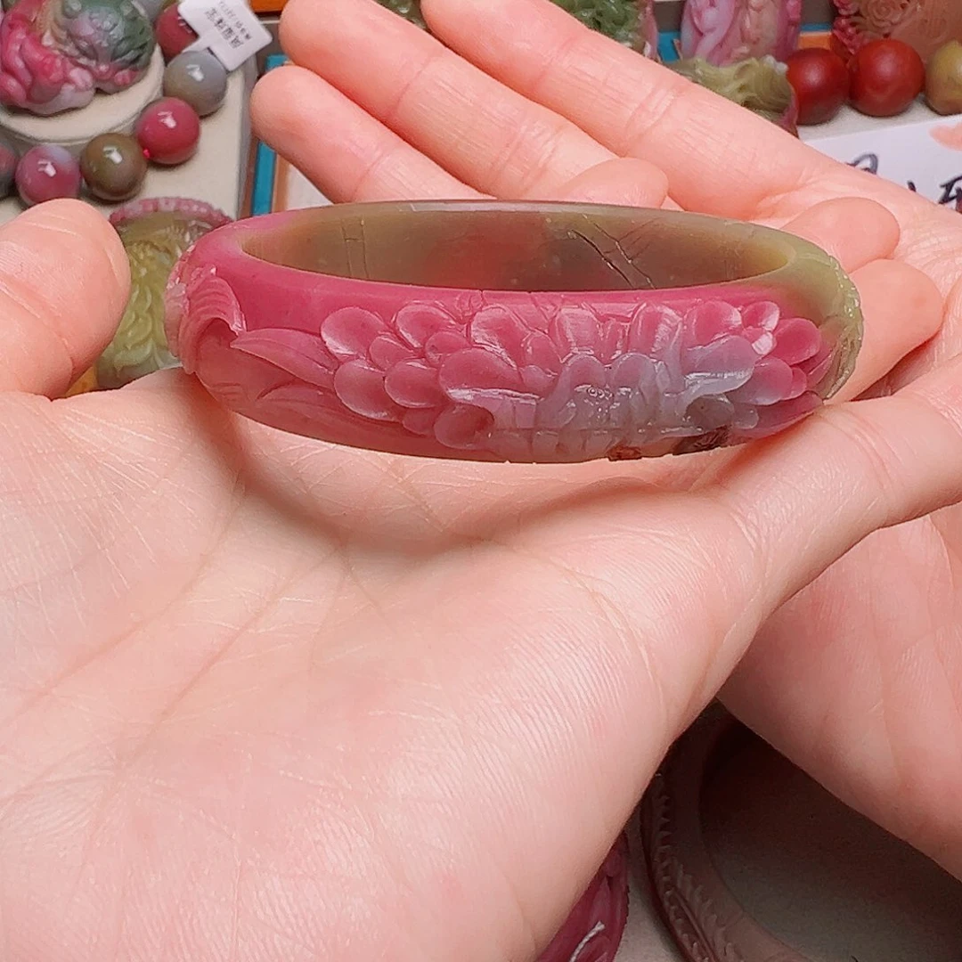 未镶嵌盐源玛瑙定制石英质玉❤****