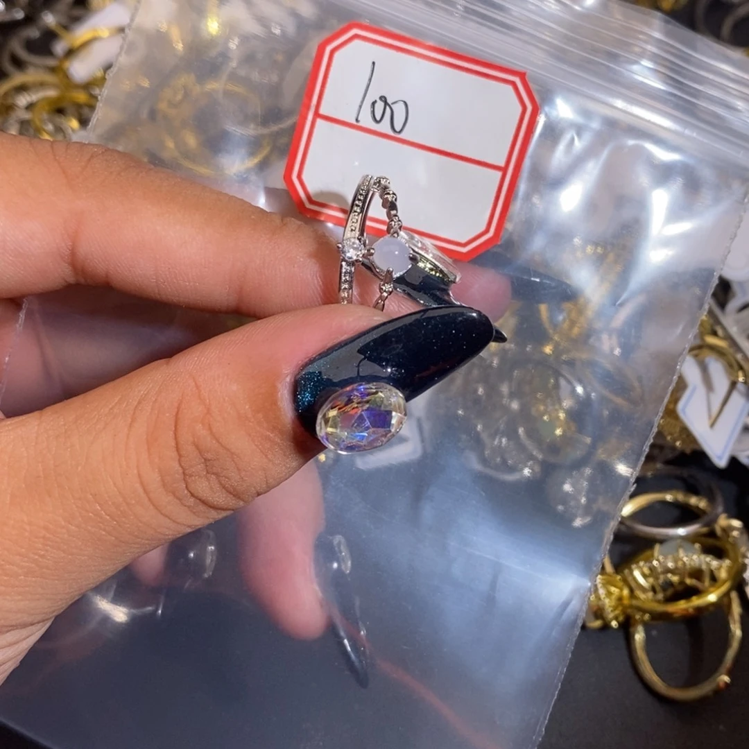 翡翠戒指合金翡翠首饰