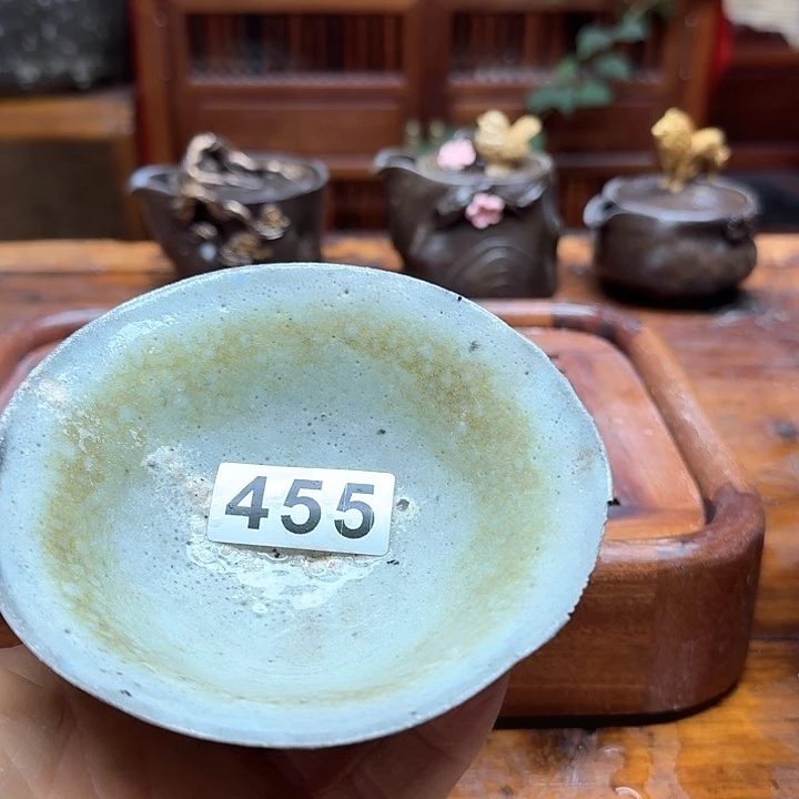 纯手工制作粗陶茶具