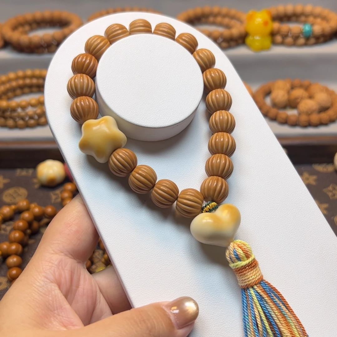 猴头核桃手串13瓜珠