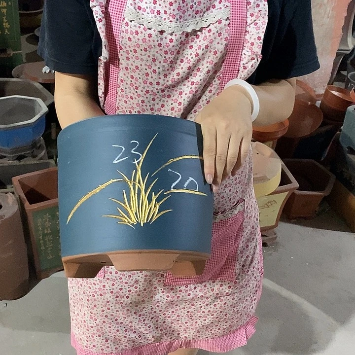 紫砂花盆紫砂花盆