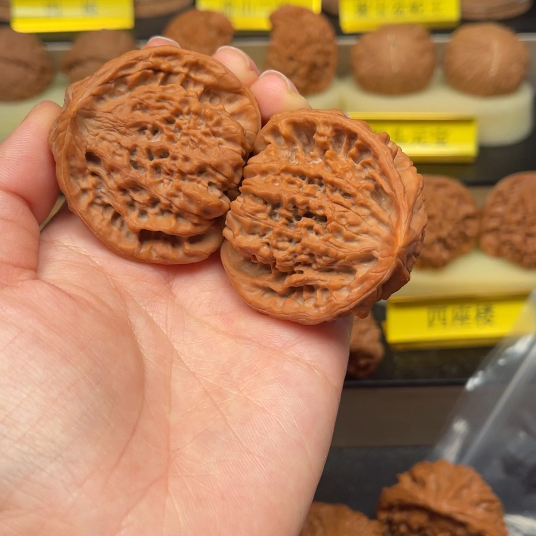 文玩核桃吊坠蛇头48