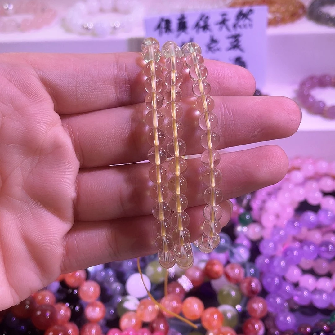 未镶嵌水晶手串手串