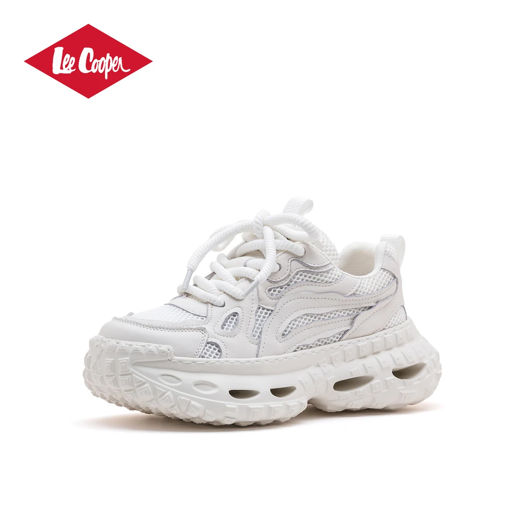 25新款真皮时尚低帮休闲鞋老爹鞋鞋子男款爆款2025新款