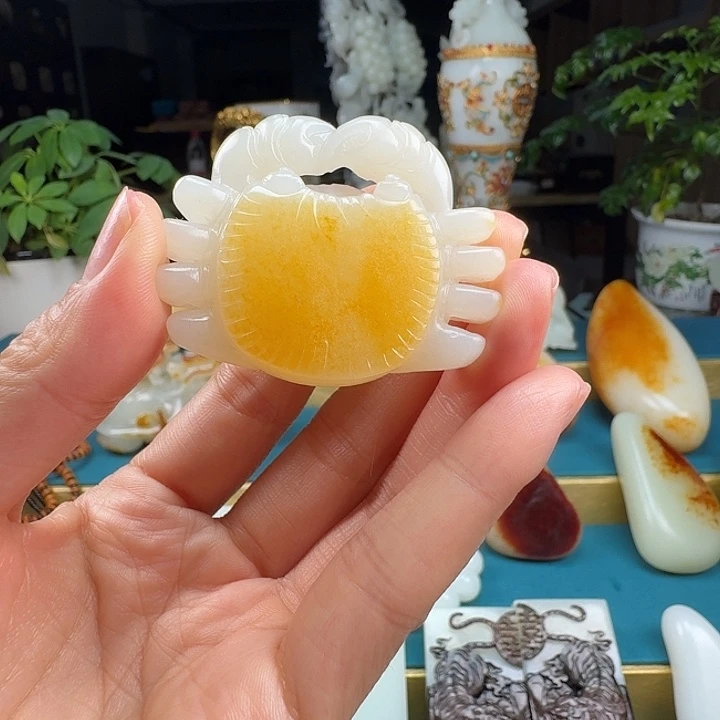 凡门玉府 精品和田玉 八方来财