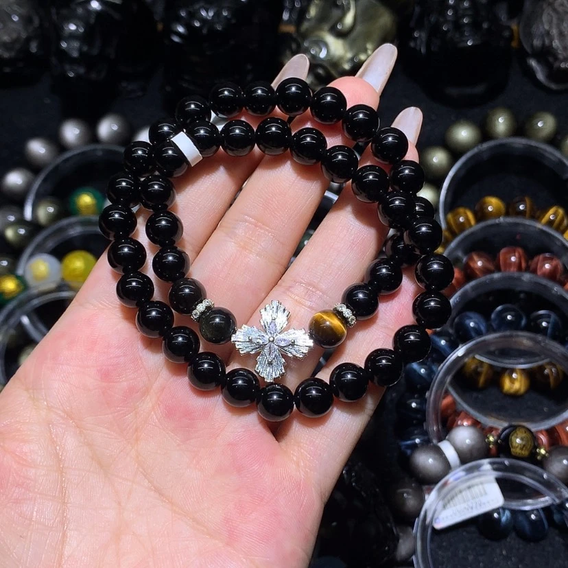 【闪购商品】未镶嵌黑曜岩珠宝奇石?*期