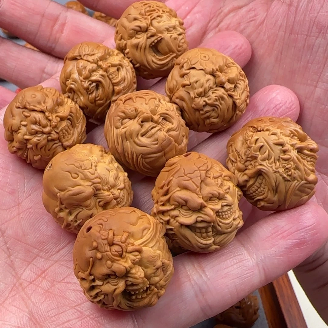 手串/手链橄榄核经典四面恶僧佛爷2.4尺寸E