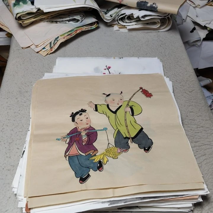 ****己国画国画花鸟花鸟国画