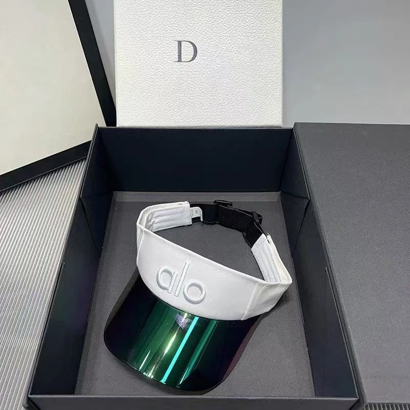 aloyoga空顶防晒遮阳帽女防紫外线户外骑行运动瑜伽网球帽太阳帽