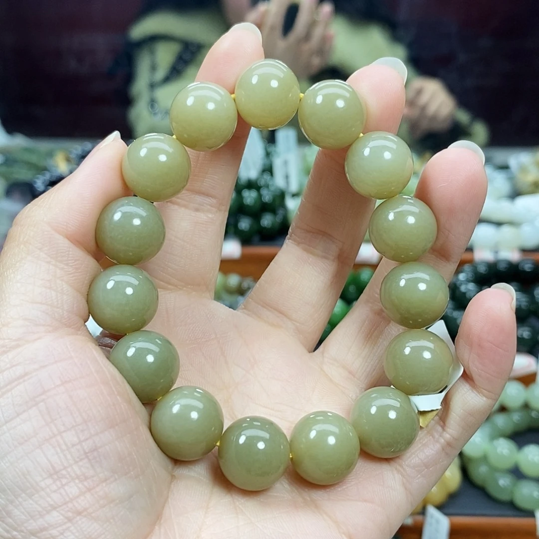 和田玉手链未镶嵌