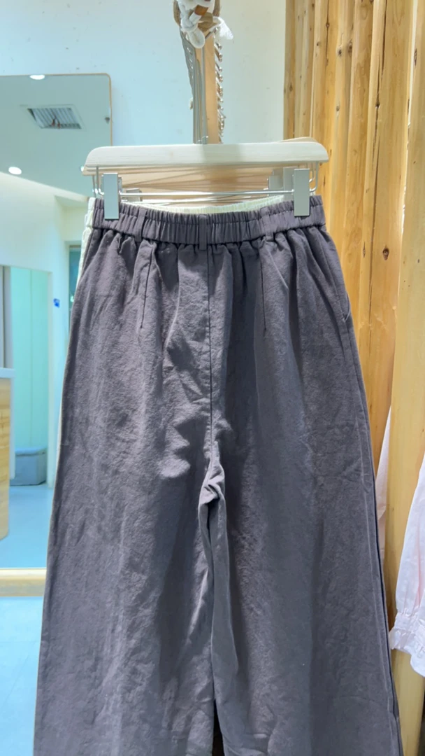 港角棉麻铺棉裙子