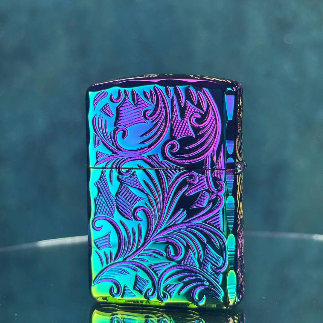ZIPPO 打火机正品  162炫彩五面咬边繁华 1496【大白专属】