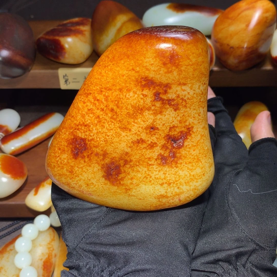 心***佛和田玉未镶嵌颈饰