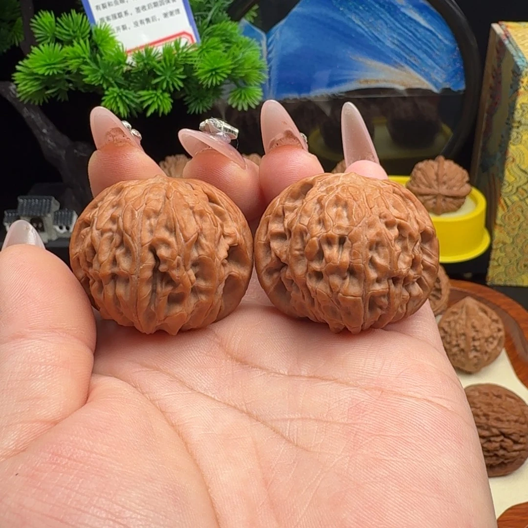 把件文玩核桃全品磨盘38