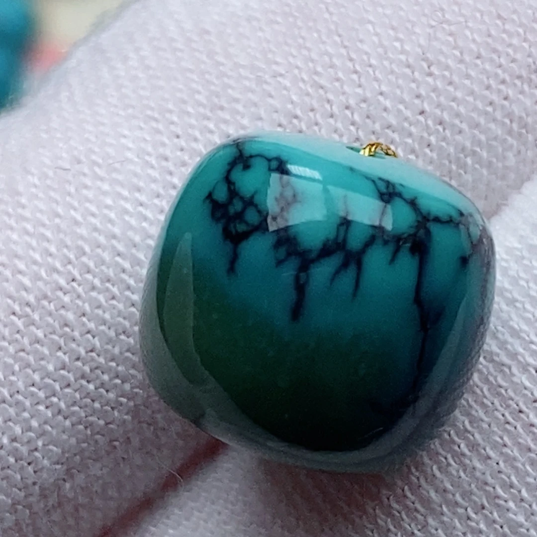 绿松石未镶嵌珠珠