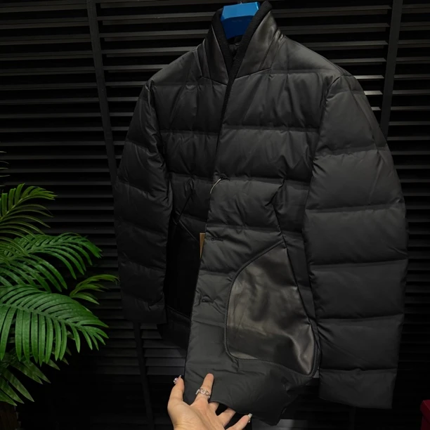 冬季男士商务休闲时尚修身立领羽绒服